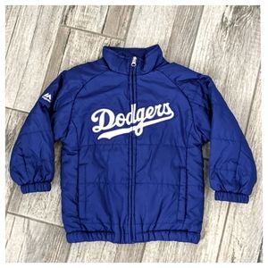 Toddler Dodgers Puffer Jacket